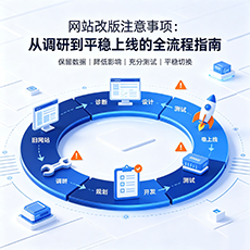 珠海建站-网站改版注意事项：从调研到平稳上线的全流程指南
