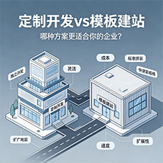 珠海建站-定制开发vs模板建站：哪种方案更适合你的企业？