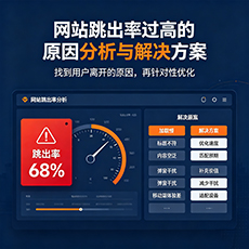 珠海建站-网站跳出率过高的原因分析与解决方案