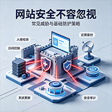 珠海建站-网站安全不容忽视:常见威胁与基础防护策略