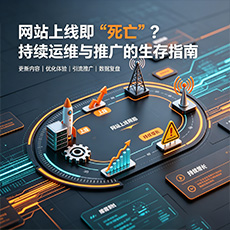 珠海建站-网站上线即“死亡”?持续运维与推广的生存指南