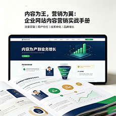 珠海建站-内容为王，营销为翼：企业网站内容营销实战手册