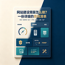珠海建站-网站建设预算怎么做?一份详细的费用清单