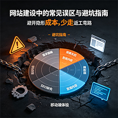珠海建站-网站建设中的常见误区与避坑指南